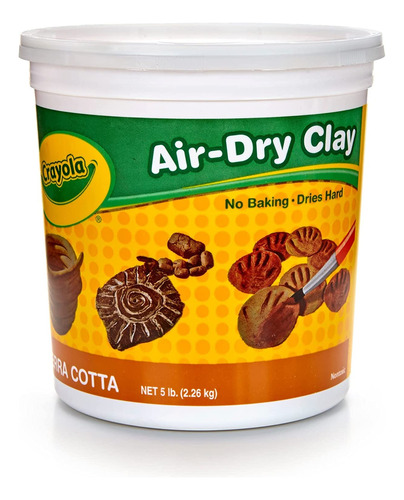 Crayola - Arcilla De Secado Al Aire, Terracota, Arcilla Para