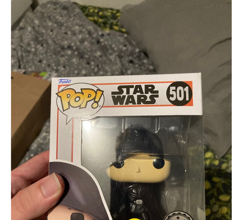 Funko Pop! The Mandalorian Luke Skywalker Con Capa #501 Glow