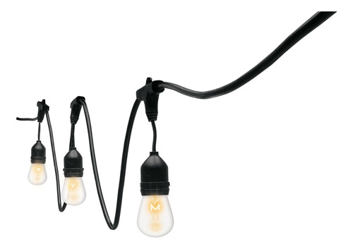 Serie De 14.6 M  24 Luces Incandescentes Para Exterior 49993