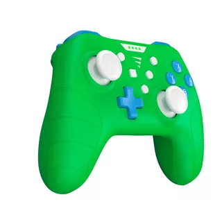 Control Inalámbrico Pro Luigi Nintendo Switch Cx60 Voltedge Color Verde