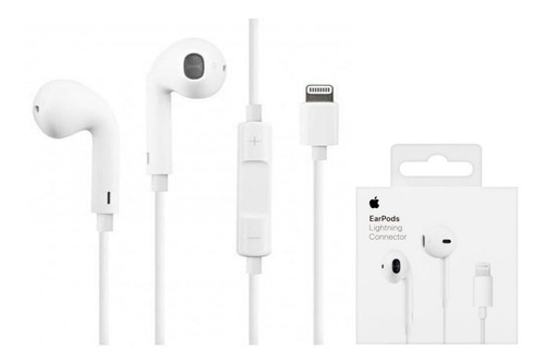 Fone De Ouvido Apple Earpods Branco Original A1748