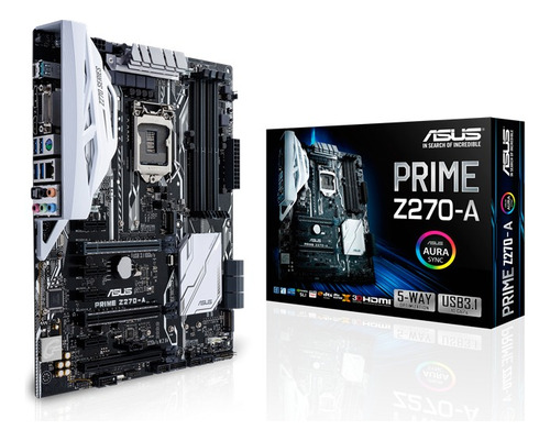 Motherboard Asus Z270-a, I7 6700, M.2 S11 512gb, 32gb Ddr4 (Usado)
