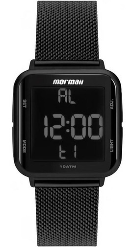 Relógio Digital Mormaii Masculino - Mo66008p Preto
