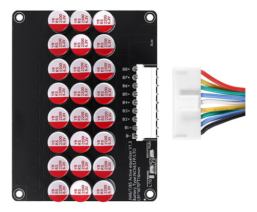 Ecualizador Activo De Batería De Litio Lipo Lifepo4 8s 5a