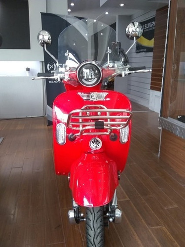 New Vespa Vintage Sunra Electrico Scooter Moto 3000w Litio M