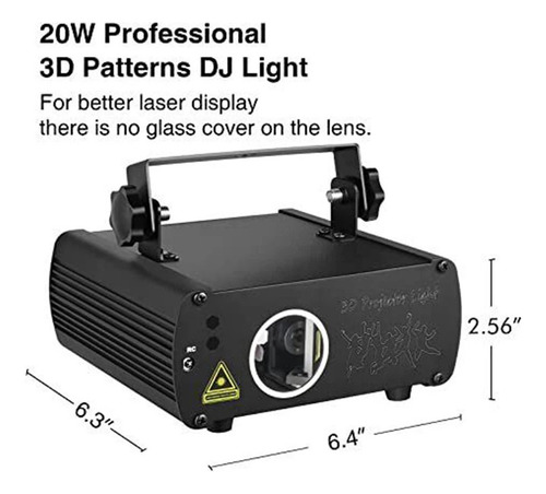 500mw Rgb Proyector Láser Efecto De Iluminación De Escenario