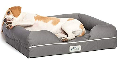 Petfusion Ultimate Cama Para Perro, Espuma Viscoelástica Ort