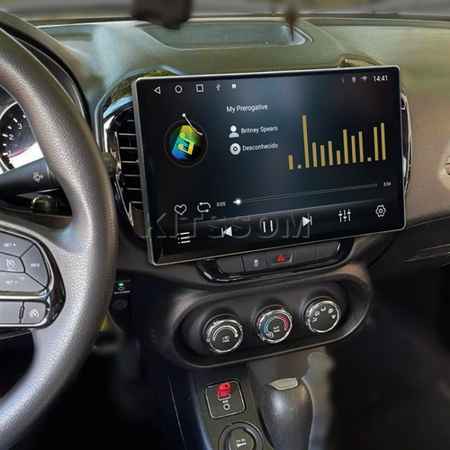 Multimídia Fiat Toro 2018 2019 2020 2021 2022 2023 V2 Tesla