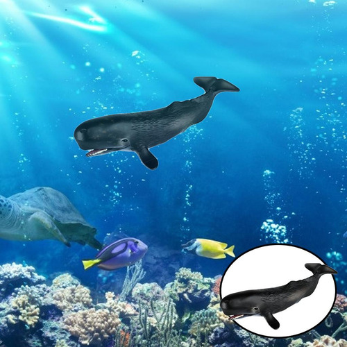 Figuras De Ballenas De Monstruo Marino, Modelo En Miniatura,