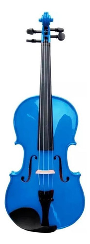 Palatino Bl Violin 4/4 Iniciacion Azul Con Estuche Y Arco