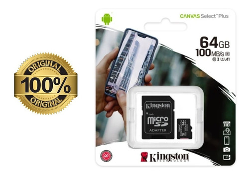 Cartão De Memória 64gb Sdcs2 Canvas Select Plus Original