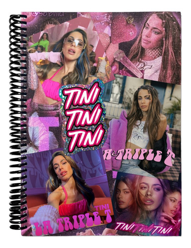 Caderno     Tini Stoessel 15 Matérias 240 Fls