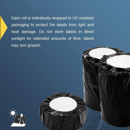 6 Rollos Soporte Etiqueta Continua Para Impresoras Dk-2205
