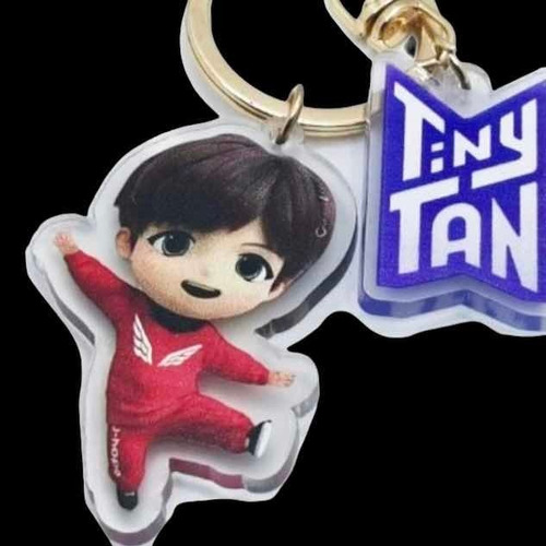 Llavero Coreano De Moda Kpop Tiny Tan J Hope (2pz)