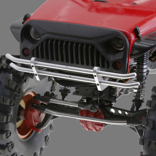 Kit De Parachoques Rc Bumper De Metal Para 1/10 Rc Crawler S