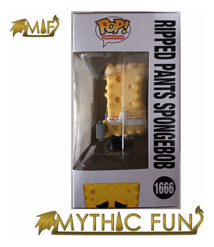 Funko Pop Bob Esponja - Ripped Pants Spongebob 1666 (Usado)