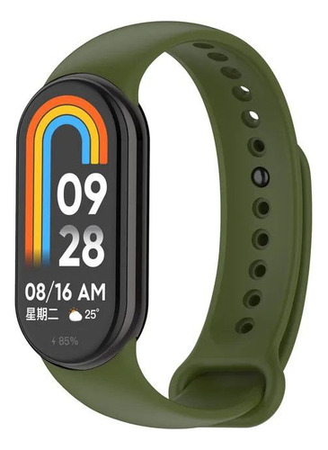Malla Para Mi Smart Band 8 9 Xiaomi 1.62 Enganche Acero Militar 0 Cm