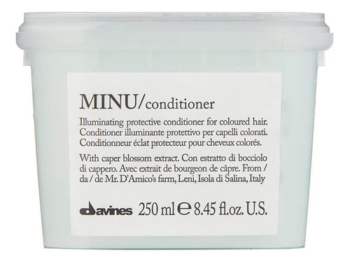  Condicionador Davines Minu Illuminating Protective 250ml