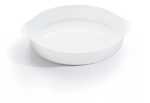 Tartera Luminarc  Smart Cuisine Vidrio Templado Blanco 28 Cm