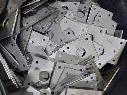 Kit 60 Pçs Base Para Escora Metalica 110x110 Mm