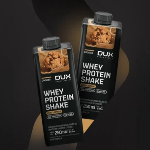 Whey Protein Shake 250ml - Cookies - Dux