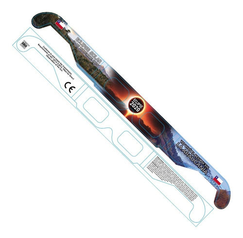 Lentes Para Eclipse Solar Pack 50 Certificados Iso 12312-2
