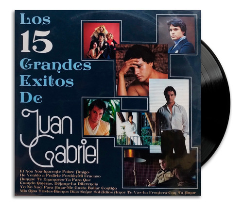 Juan Gabriel - Los 15 Grandes Éxitos - Lp