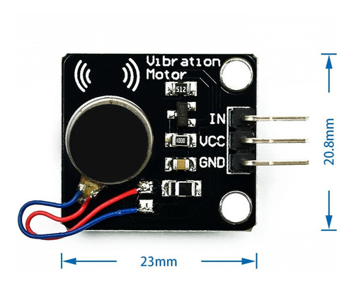 10 X Módulo De Vibração Motor Dc Pwm ( )
