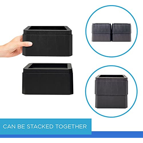 Elevadores De Cama De 3 Pulgadas, Resistentes Sofá/mue...