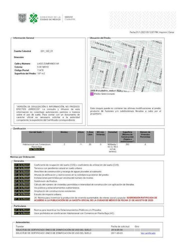 Imagen 10 de 12 de Casa En Venta En Miguel Hidalgo
