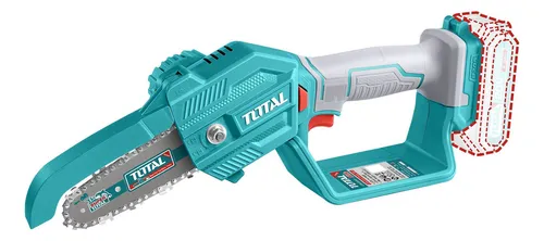 Mini Motosierra De Mano Inalámbrica Total 20v, 5 Pulgadas, 130mm - Jardín, Poda - No Incluye Batería Ni Cargador - TGSLI2058