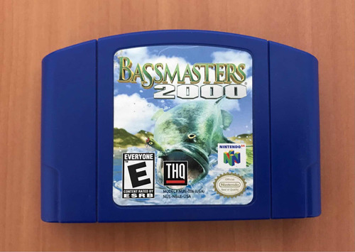 Juego De Nintendo 64 , Bass Masters 2000