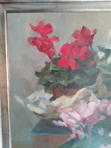 Cuadro Al Oleo (57×70cm) Firmado.m.lozano. (Usado)