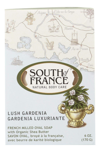 Sur De Francia Jabn Bar Lush Gardenia