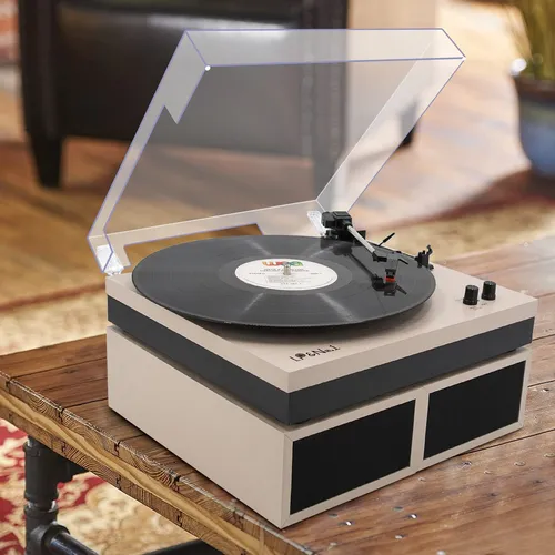 Tocadiscos Lp&no.1 Con Altavoces Externos, Tocadiscos De Vi.