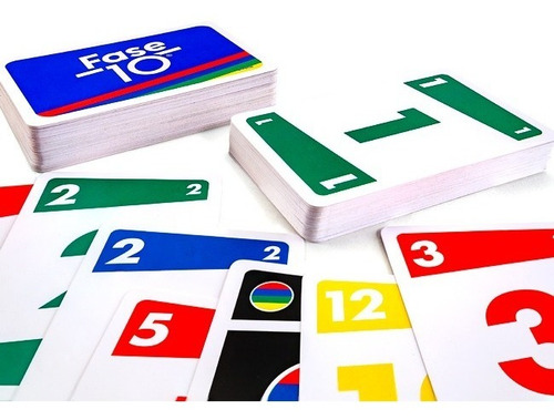 Imagen 2 de 7 de Juego De Cartas Fase 10 Estrategia Desafios Familiar Ruibal