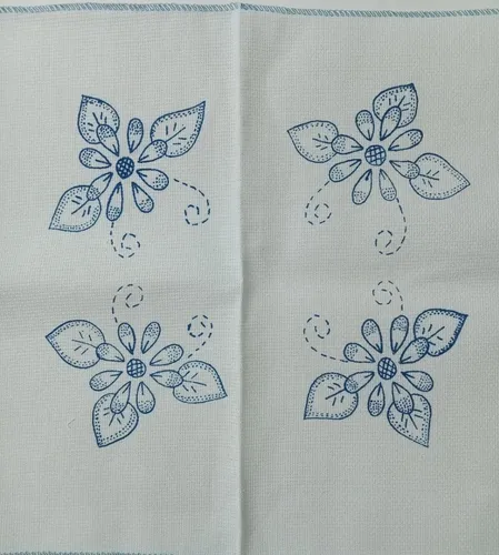6 Servilletas Para Bordar 45x50cm Solo Flores,tela Cuadrillé en venta en Gustavo A. Madero Distrito Federal por sólo $ Mexico 6 Servilletas Para Bordar 45x50cm Solo Flores,tela Cuadrillé en venta en Gustavo A. Madero Distrito Federal por sólo $ Mexico