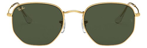 Lentes De Sol Ray-ban Hexagonal Gold Rb3548 Rb3548919631