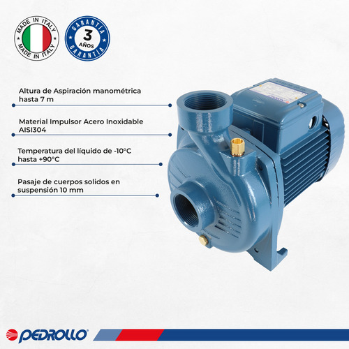 Imagen 5 de 9 de Bomba Industrial Pedrollo Ngam 1a 1 Hp