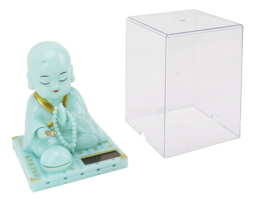 Figura De Pequeño Monje Con Forma De Pequeño Buda Chino Que