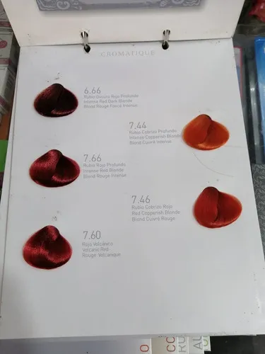 comprar Tinte Para Cabello Cromatique Con Peróxido Tono 6.66