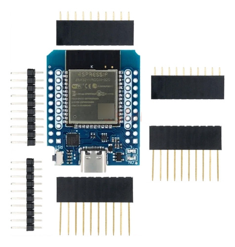 Wemos D1 Mini Esp32 Wifi Ch9102 Usb Tipo-c