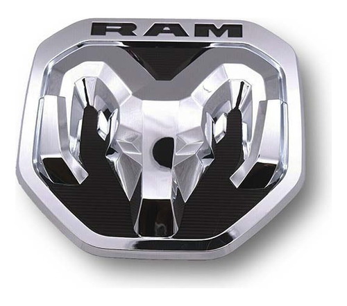 Emblema Para Tapa De Caja Dodge Ram Cromado