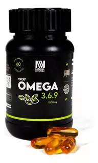 Omega 3-6-9 1000mg X 60 Capsulas Blandas Natural Nutrition