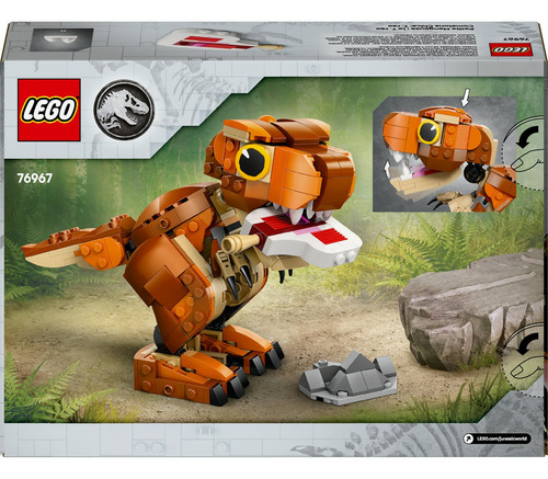 Kit Lego Jurassic World Comelona Chica: T. Rex Modelo 76967 317 Dinosaurios