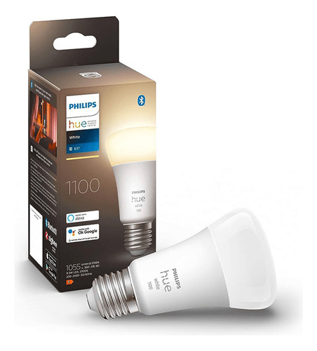 Pack 3x Ampolleta Philips Hue White A60 E27 9,5w