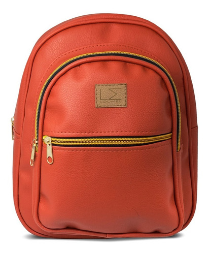 Imagen 6 de 7 de Bolso De Dama Tipo Morral Semicuero