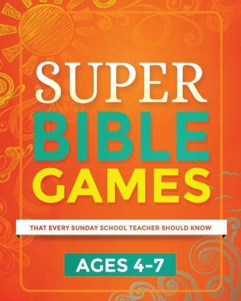 Libro Super Bible Games For Ages 4-7 - Mary Kate Warner