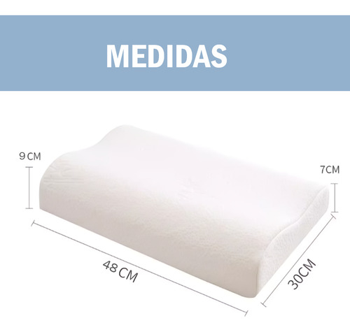 Almohada De Latex Con Memory Foam