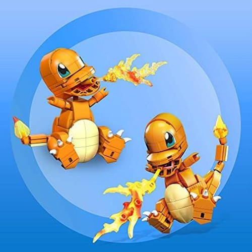 Mega Pokémon Build & Show Charmander Juego De Construcción D